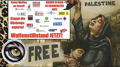 STOPPT DIE WAFFENEXPORTE AN ISRAEL • Deutschland zweitgrößter Rüstungslieferant nach den USA