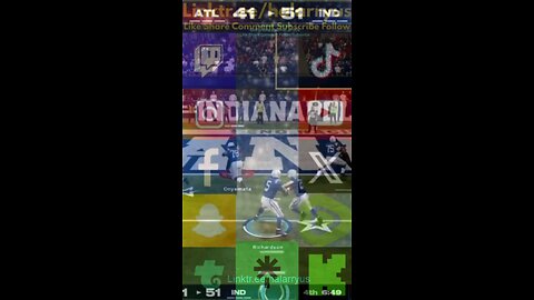 Taylor IND 57 vs ATL 41 #AllMadden #Madden25 #NFLmadden #madden