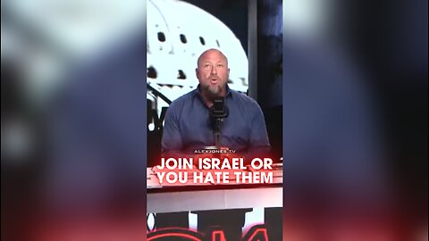 Alex Jones: You're an Anti-Semite If You Don't Die For Israel - 6/19/25