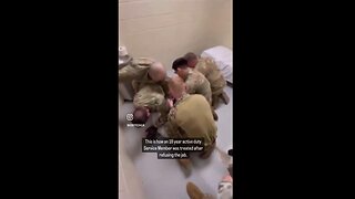 For Refusing COVID mRNA Shot 😡18 yr old Active Duty Military Member ATTACKED