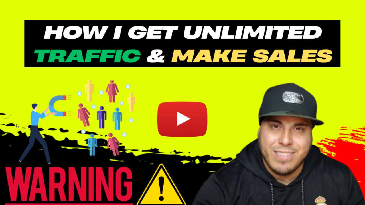 How I Get Unlimited Traffic & Make Sales EASILY (My Lead Gen Secret)