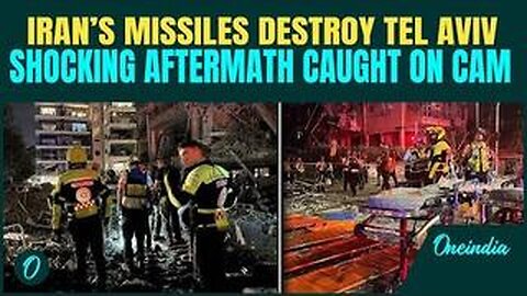 Tel Aviv BREAKING: Iron Dome Fails To Save Israelis From Huge Iranian Missiles | Tel Aviv in Ruins
