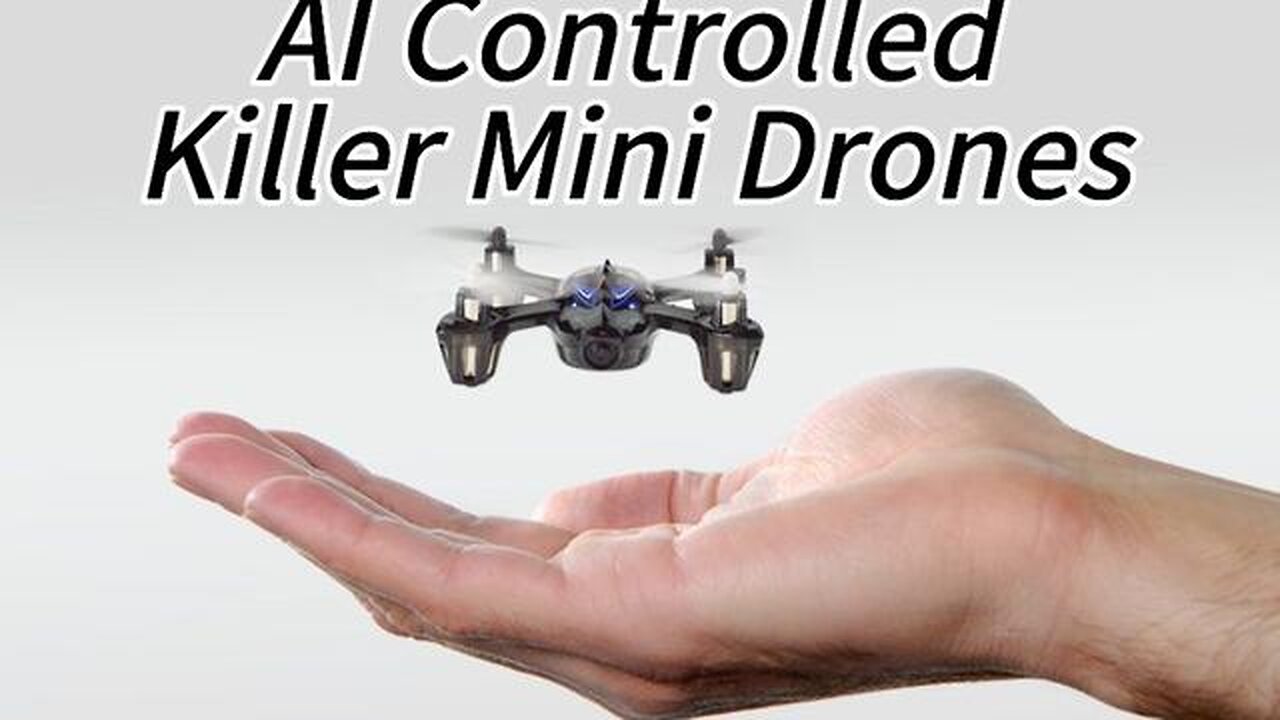 AI Controlled Killer Mini Drones - KILLUMINATI13420