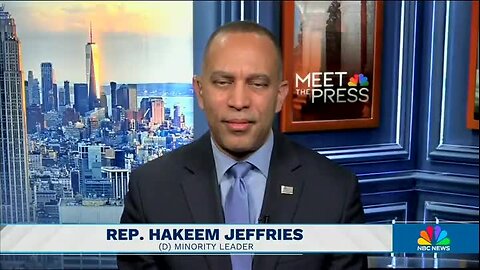 Hakeem Jeffries on Nancy Pelosi Retiring: She’s a Legendary, Heroic Figure, I’m Proud to Stand on Her Shoulders