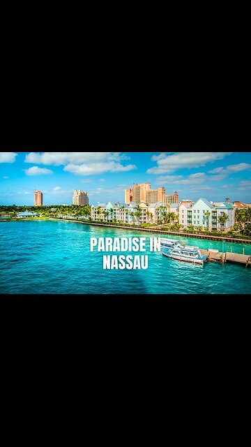 Jet Skis & Cruise Ships at Nassau Harbor #bahamas #adventure #shorts