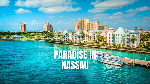 Jet Skis & Cruise Ships at Nassau Harbor #bahamas #adventure #shorts