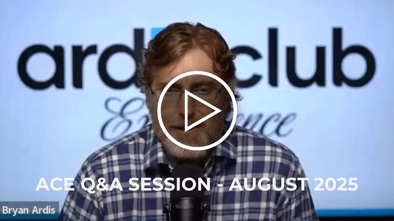 Dr Ardis ACE August Live Q&A 2025