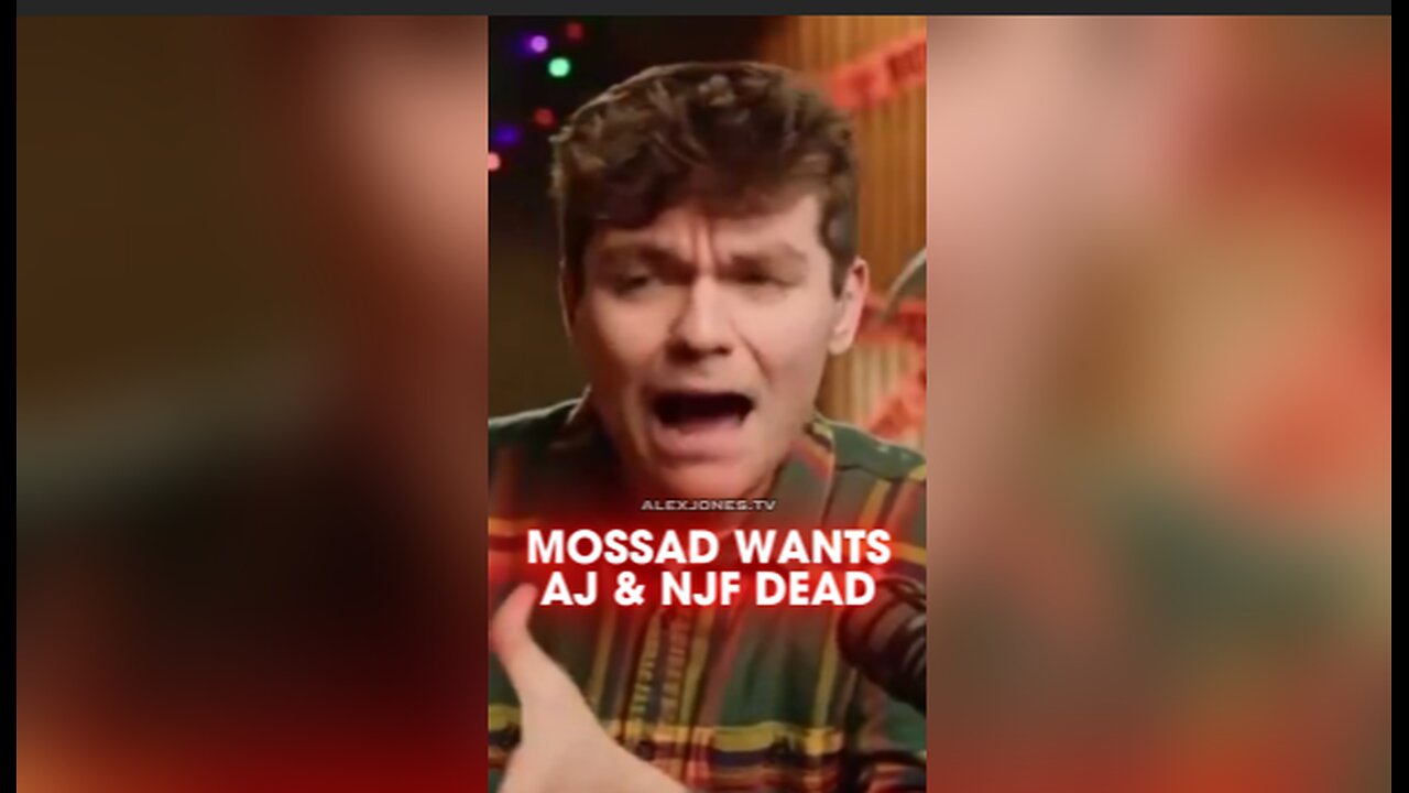 Alex Jones: If Nick Fuentes is Killed, Israel Did It - 10/29/25