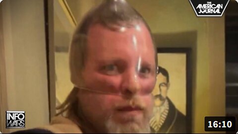 Pedophile Sting Results in Bizarre Moment with Sex Offender Rolling a Condom Over His Face