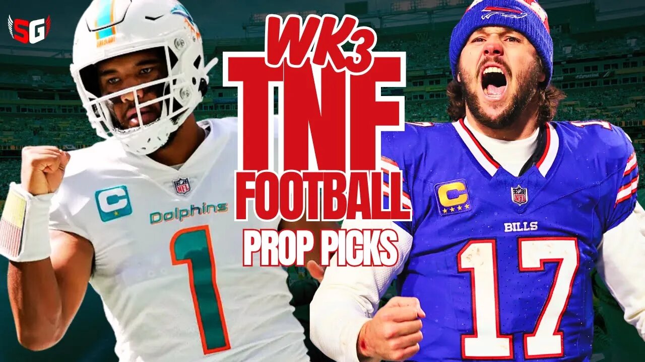 NFL DFS Prop Picks: Top Week 3 Dolphins Vs. Bills Predictions!