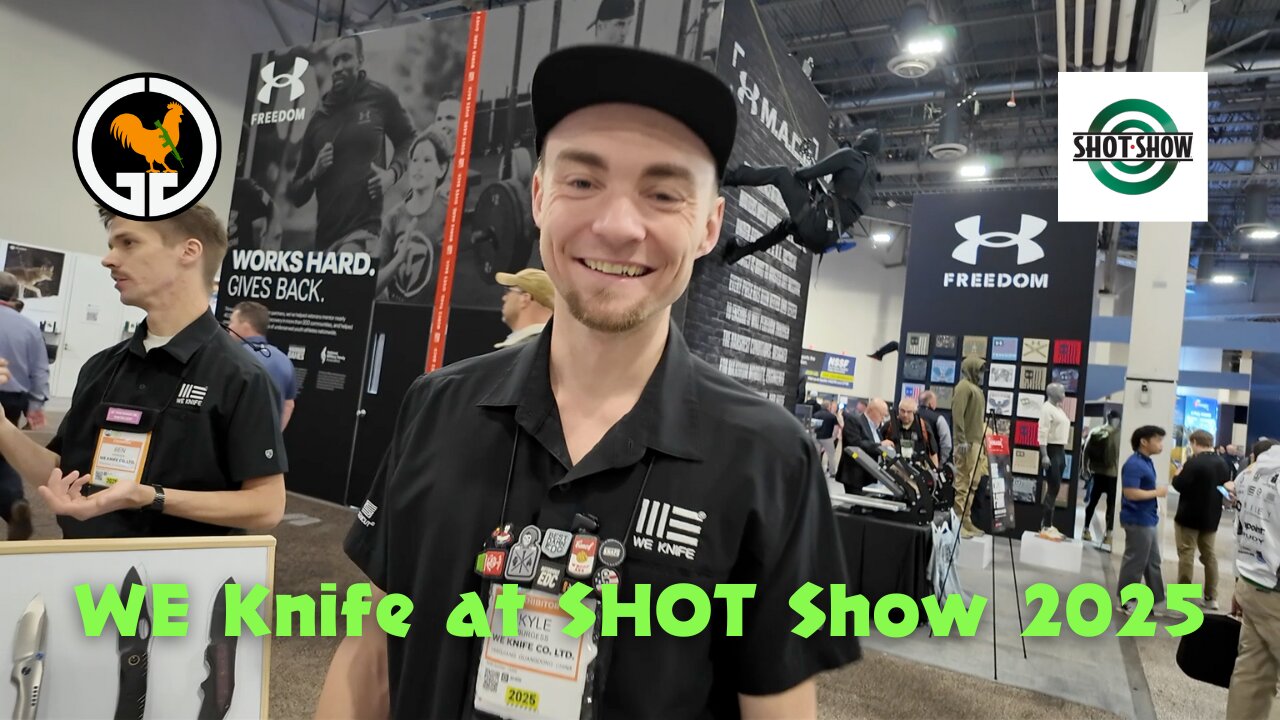 WE KNIFE at SHOT Show 2025