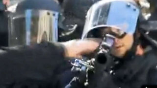 Antifa Finds Out Touching a Cop's Gun is a Bad Idea