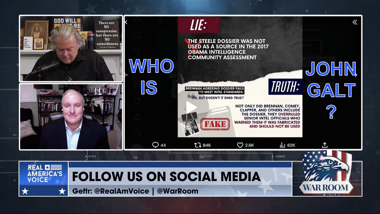 “Obama Directed It All.” John Solomon Reveals Intel Knew Steele Dossier Was Fake By December 2016