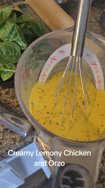 Creamy Lemon Chicken with Orzo Recipe (One-Pan Comfort Food!)