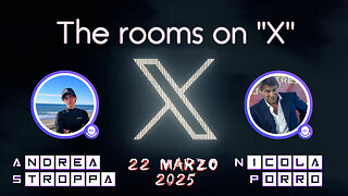 🔴 The Rooms on X - Andrea Stroppa & Nicola Porro: Starlink/SpaceX, Italia e Stati Uniti.