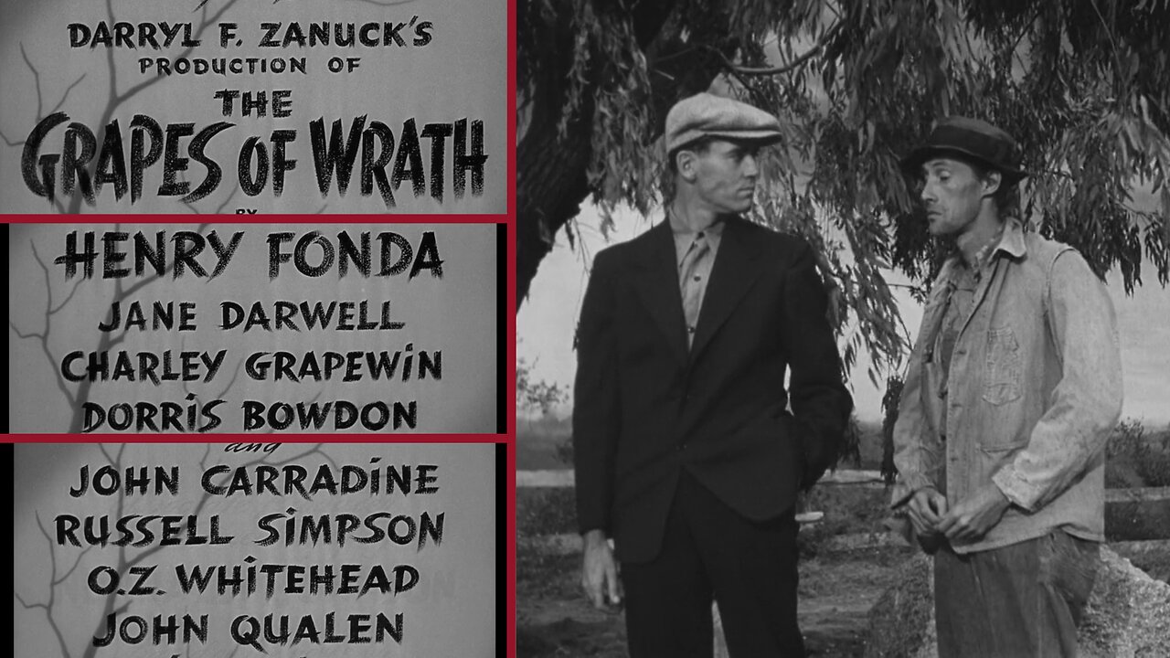 “The Grapes of Wrath (1940) – Henry Fonda’s Defiant Stand Against Injustice Full Classic Movie”