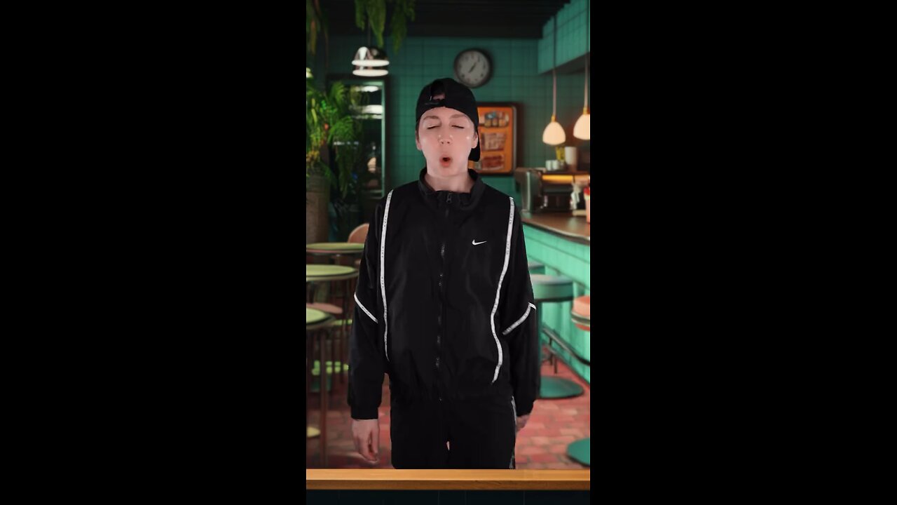 Buying a coffee in English