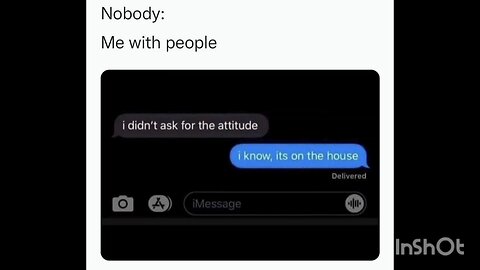 Nobody: Me with people