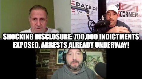 Mike King Shocking Disclosure: 700,000 Indictments Exposed, Arrests Already Underway!