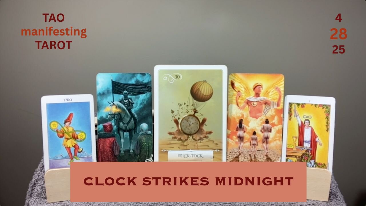 CLOCK STRIKES MIDNIGHT