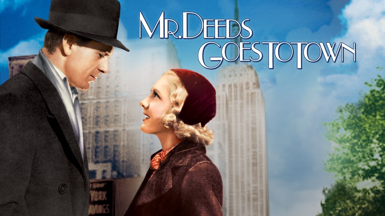 Mr.Deeds Goes To Town - Staring Gary Cooper, Jean Arthur