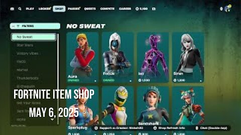 Fortnite Item Shop|May 6, 2025