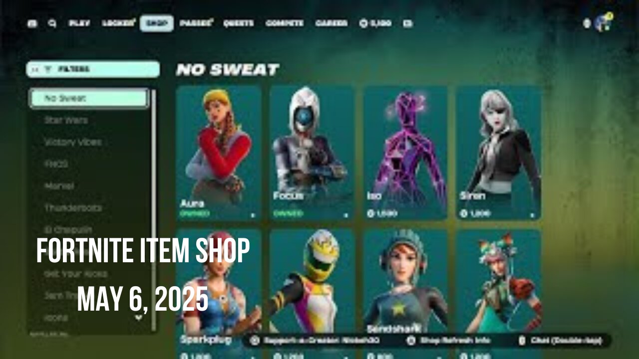 Fortnite Item Shop|May 6, 2025