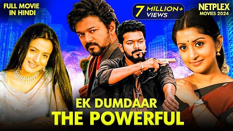 Ek Dumdaar The Powerful | New Released South Indian Movie Hindi Dubbed 2024 | Vijay | Amisha Patel