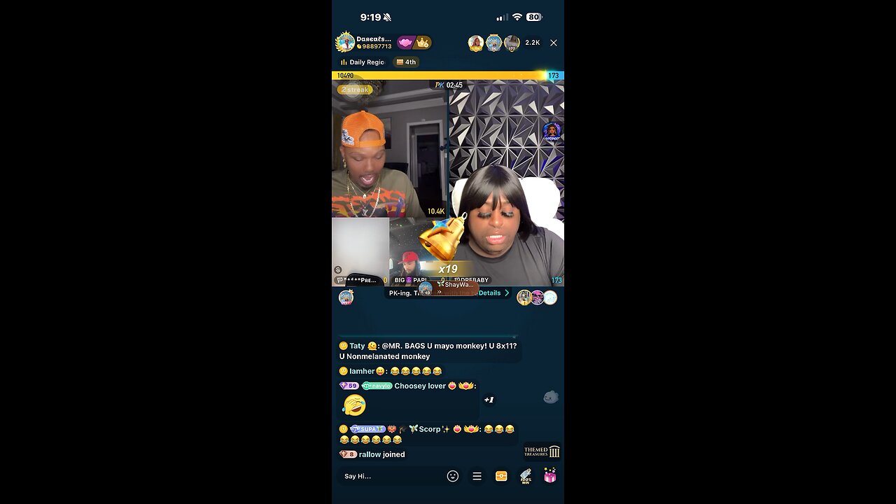 DREBABY gets SUPA clipped on team PK #Bigo