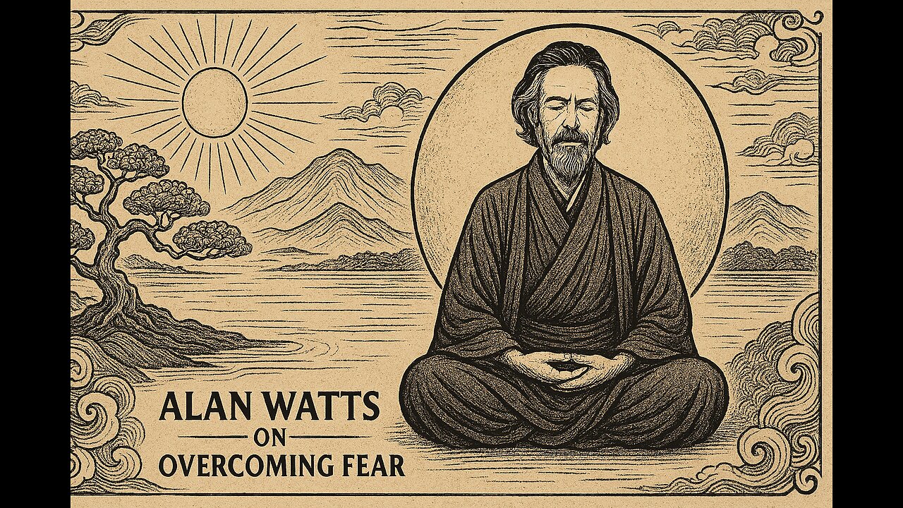 Alan Watts on Overcoming Fear: Zen Insights for Letting Go of Anxiety