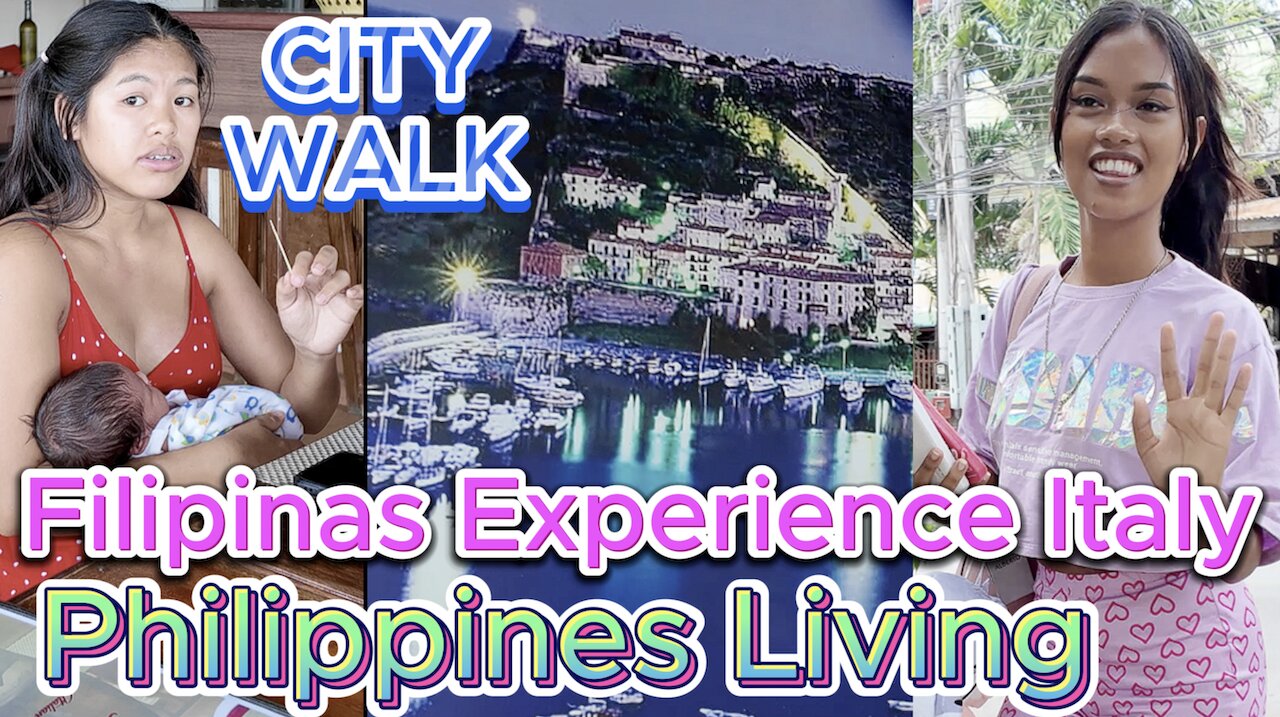 🇵🇠Filipina Beauties Experience Italy & Italian Food! OFF GRID ISLAND FAMILY PHILIPPINES LIVING