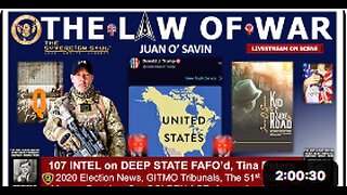 Juan O’Savin Reveals- Venezuela, Tina Peters, [DS] Election Ops, 51st State, Silver & the Law-of-War