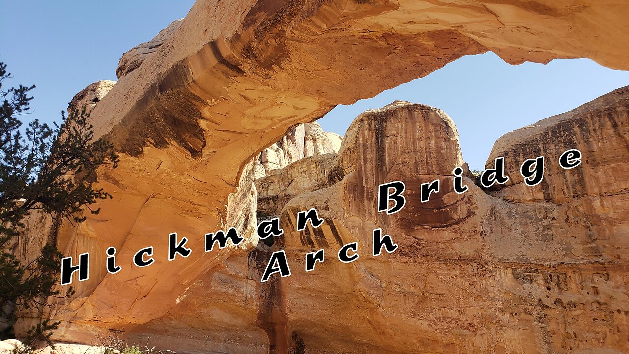 Capitol Reef, Hickman Bridge Arch hike