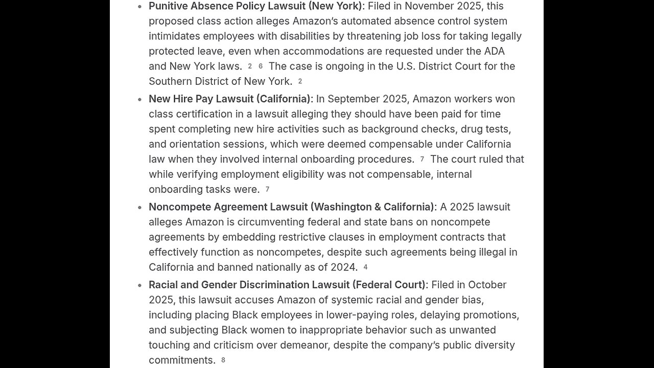 Amazon Has Lots of Lawsuits Against Them and Many More Will Follow