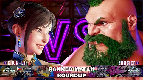Kuya Kalbo SF6 Ranked Match Roundup. Chun Li Master Rank [Hori Fight Stick]