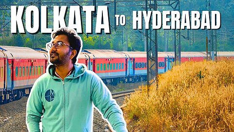 Kolkata to Hyderabad TRAIN JOURNEY || GangaKinareWala