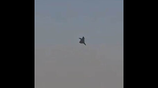 Momentos antes del accidente del avión HAL Tejas