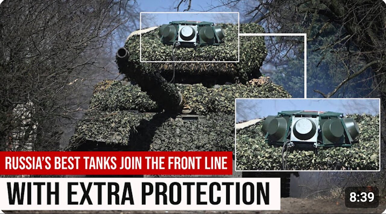 Finally! Russia’s Best Tanks With Extra Protection Joining the Front Line for DENAZIFICATION