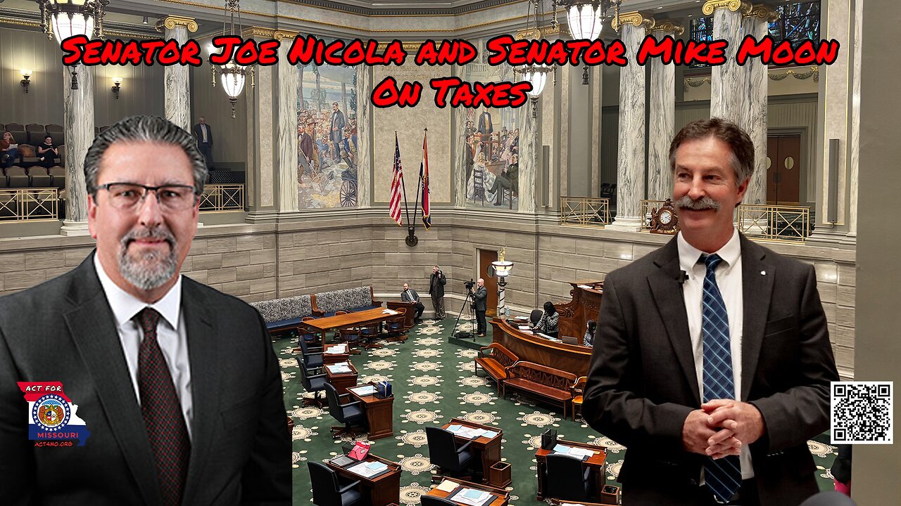 Senator Joe Nicola and Senator Mike Moon on Taxes