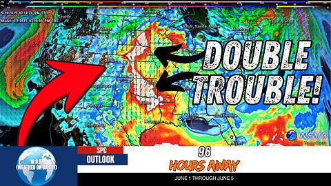 ⚠️ Severe Storms Expected: June 1-5 Outlook!