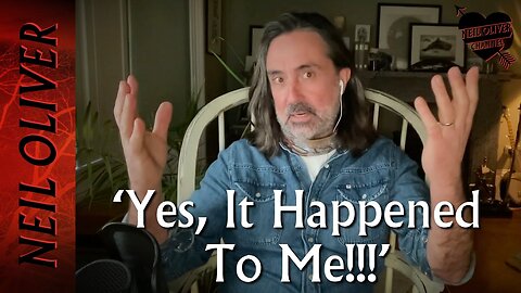Neil Oliver: ‘I was paralysed; I couldn’t move an inch!!!’