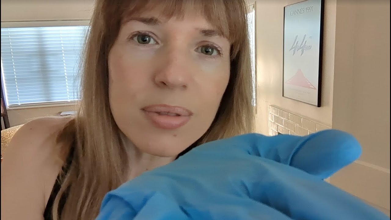 ASMR Lymphatic Drainage Massage and Lymph Node Check