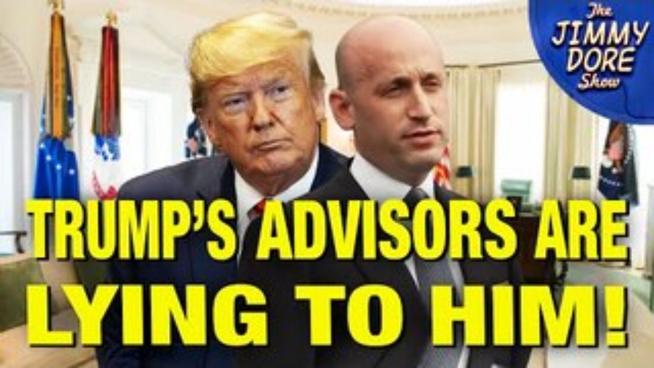 Trump Advisors Caught Blatantly Lying To Him On Camera! w/ Stephen Gardner