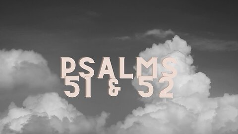 A Tale of Two Hearts - Psalms 51 & 52 🙆🤓😎🤩😍 #motivation #facts #bibleverse #psalms #education 😍😀🤣👐