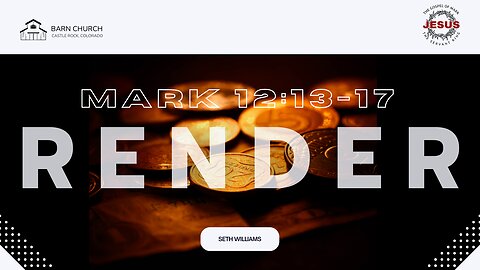 Gospel of Mark - Render