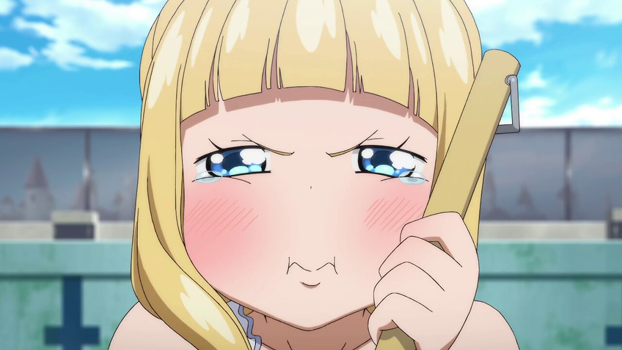 Soul Eater Not - cleaning a pool