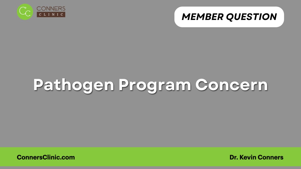 Pathogen Program Concern