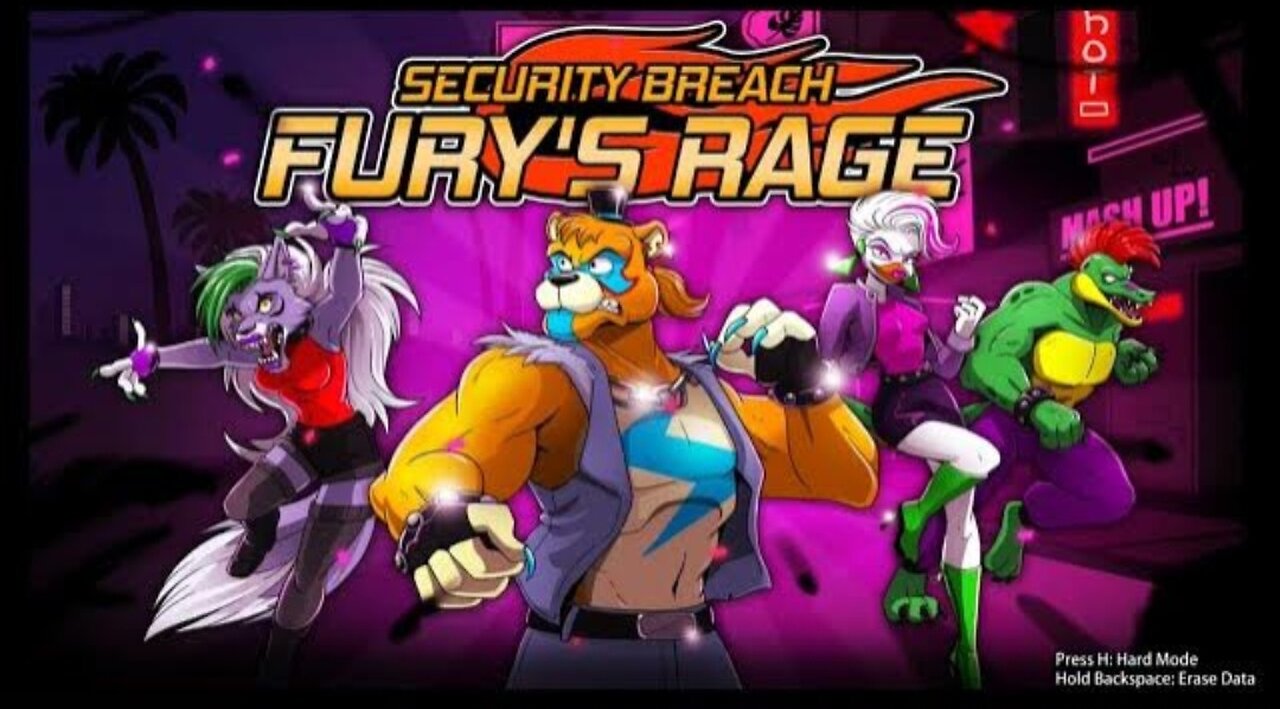 I like this game! | FNAF Security Breach Fury's Rage
