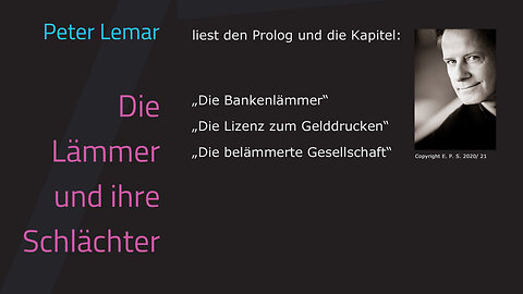 Peter Lemar - Die Lämmer und ihre Schlächter