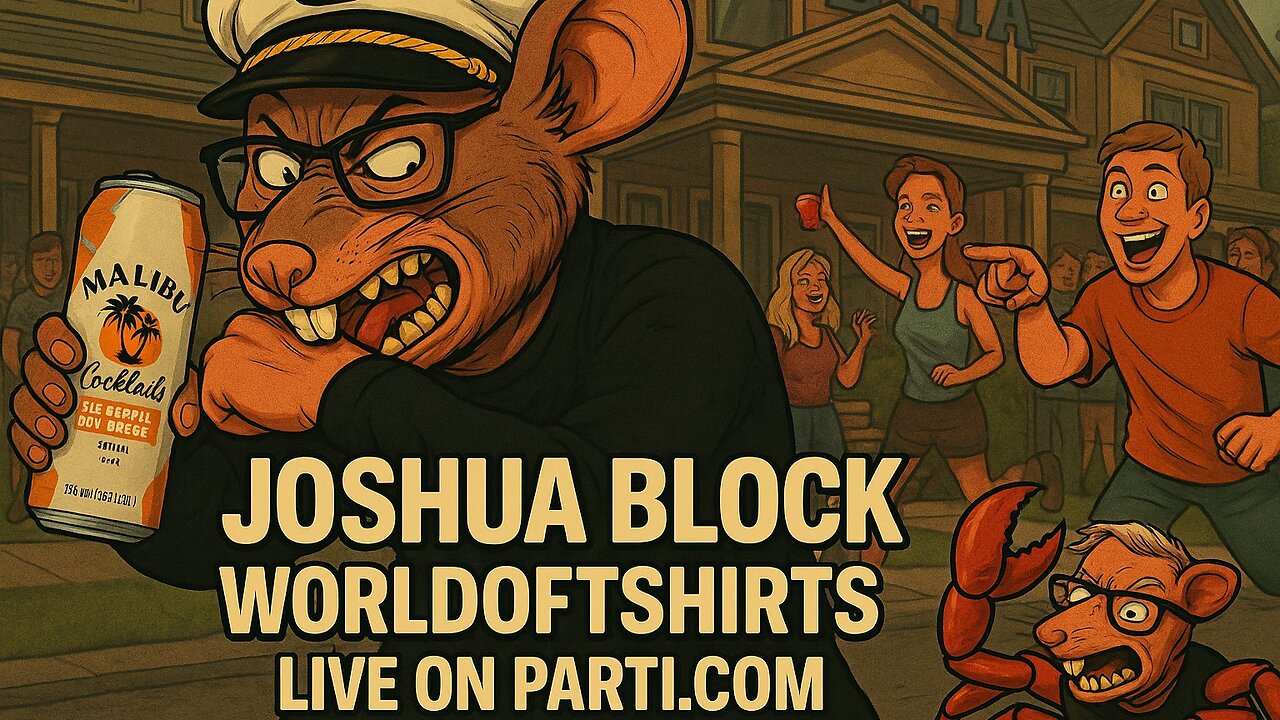 🔴LIVE: JOSH BLOCK (WORLDOFTSHIRTS) + TONY BAME LIVE ON PARTI.COM